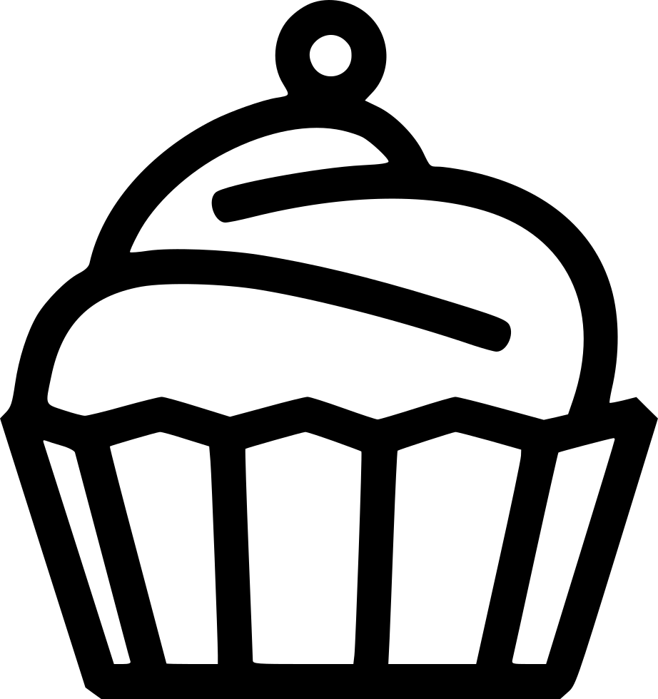 Muffin Icon Outline