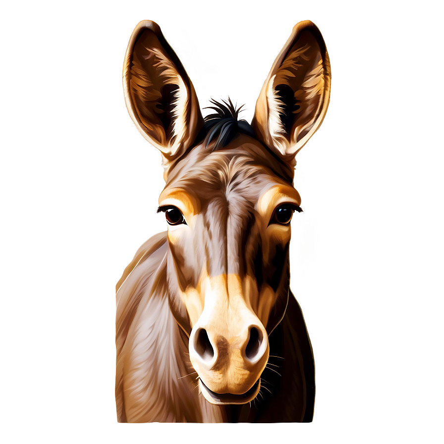 Mule In Cartoon Style Png Lpy