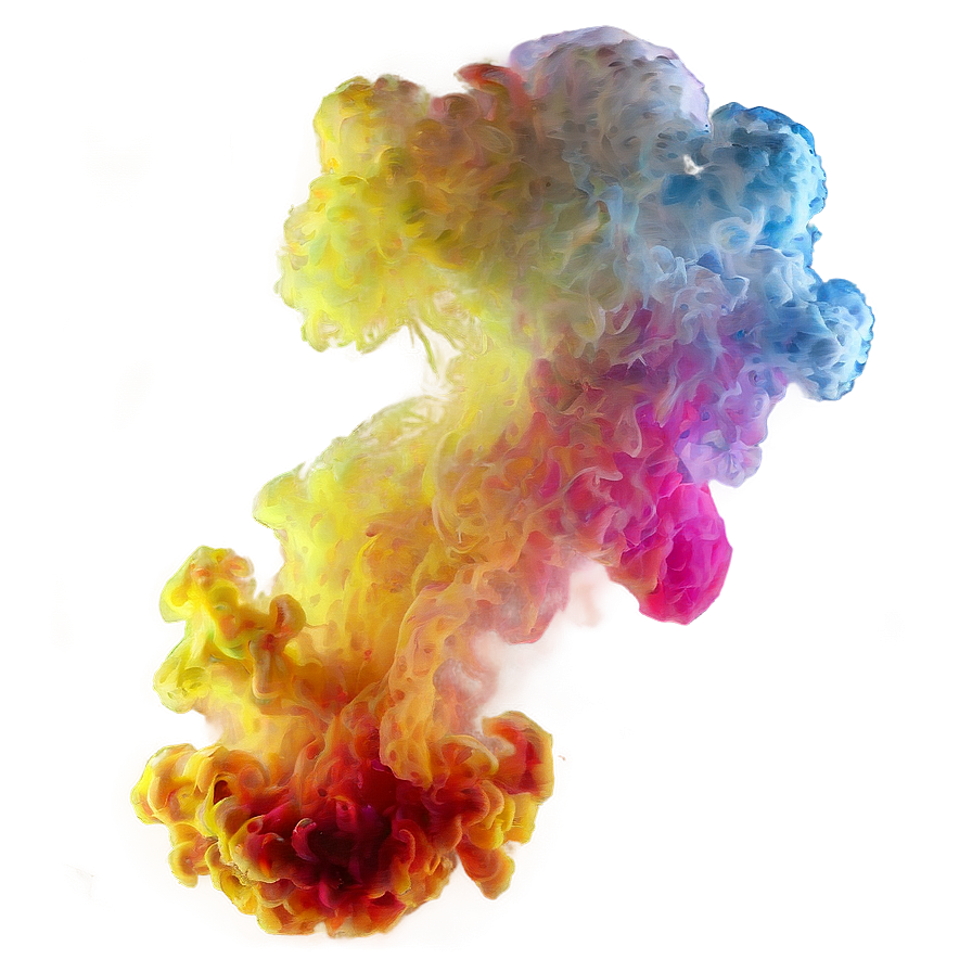 Multi-color Smoke Texture Png Xqx49