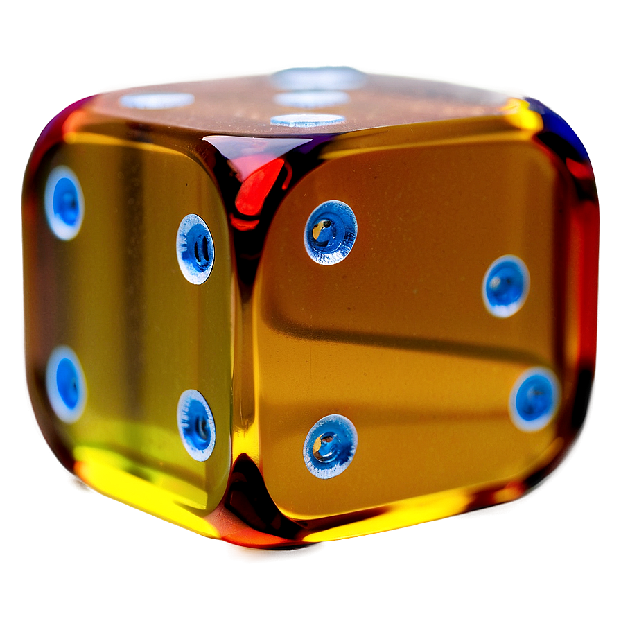 Multi-colored Dice Png 05042024