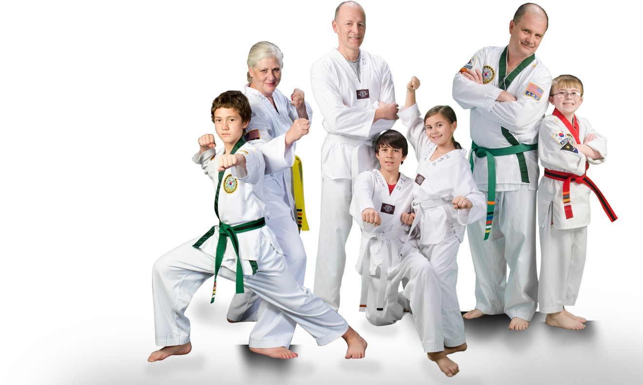 Multi Generational Karate Students