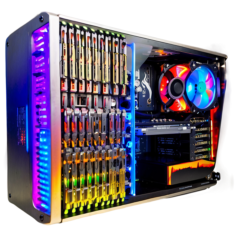 Multi Gpu Pc Setup Png Wld