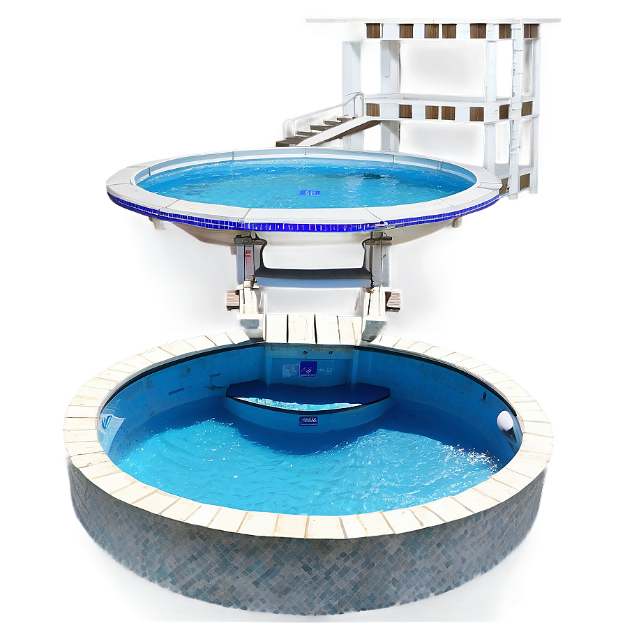 Multi-level Swimming Pool Png Rwe14