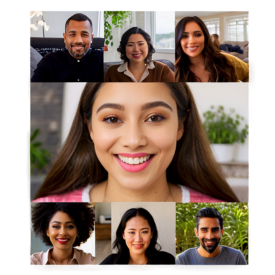 Multi-person Video Call Png Iwb44