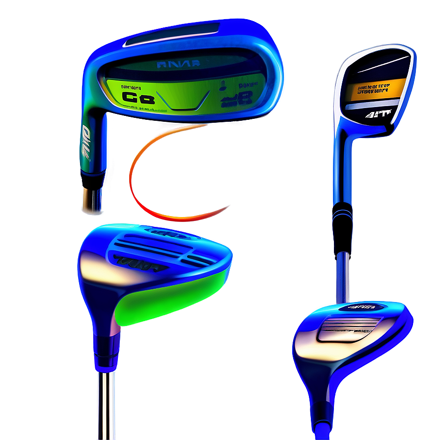 Multi-piece Golf Clubs Png Con