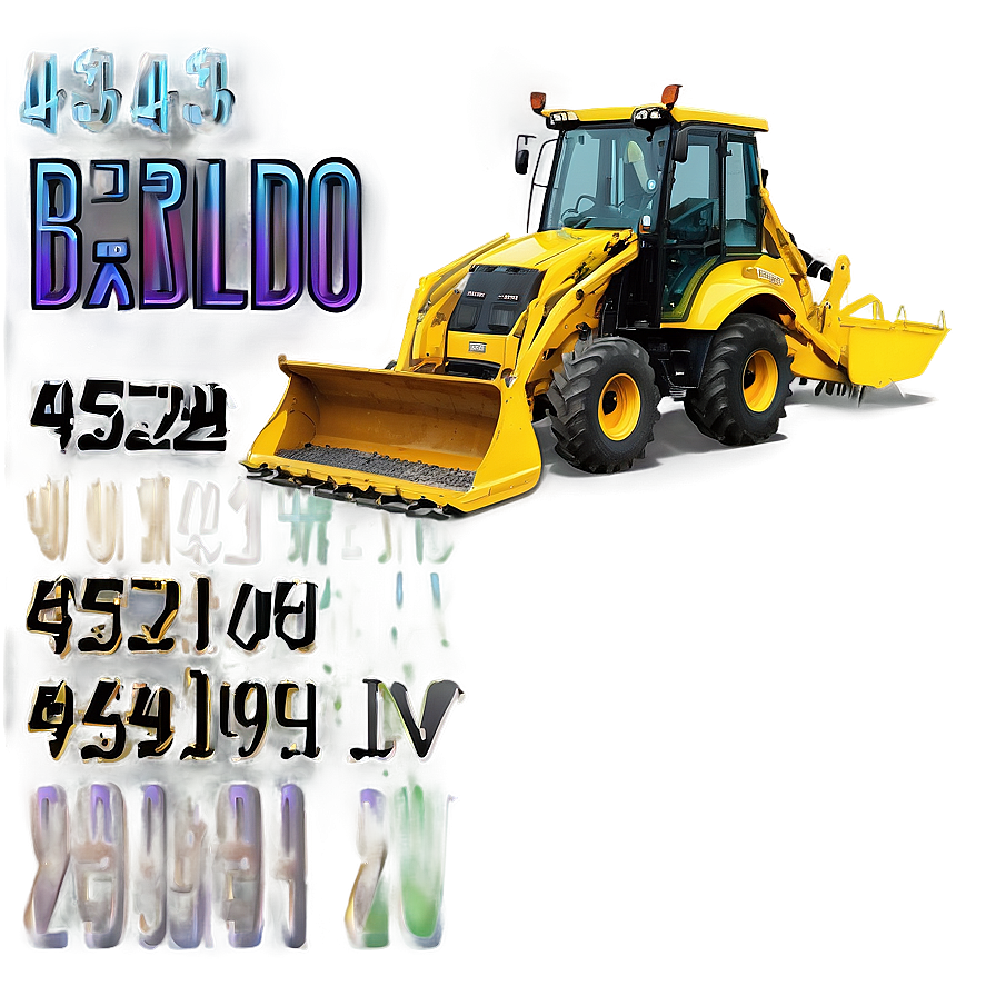 Multi-purpose Backhoe Loader Png 58