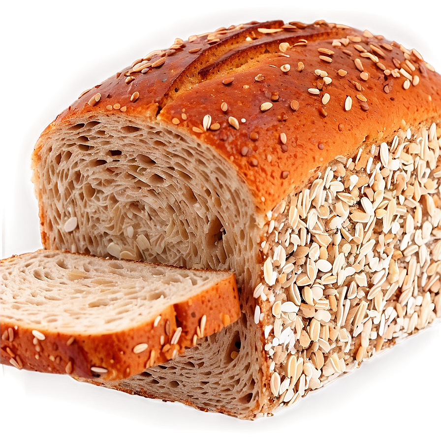 Multigrain Bread Slice Png 05232024