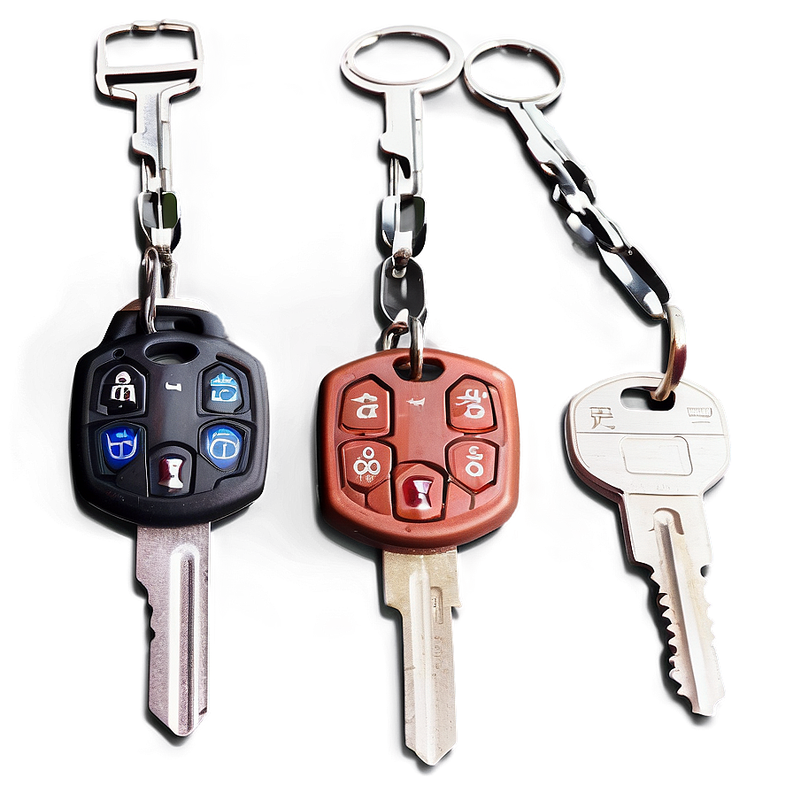 Multiple Car Keys Png 06122024