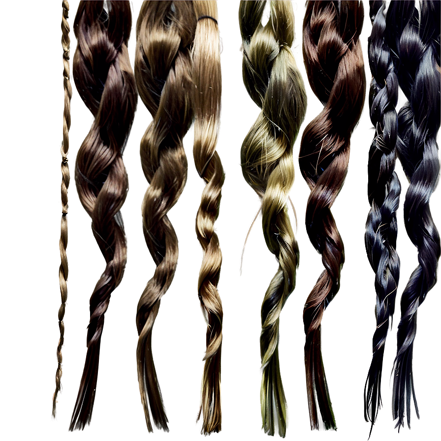 Multiple Hair Strand Png Spv64