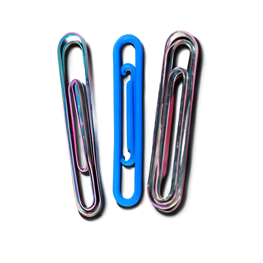 Multiple Paperclips Png 05252024