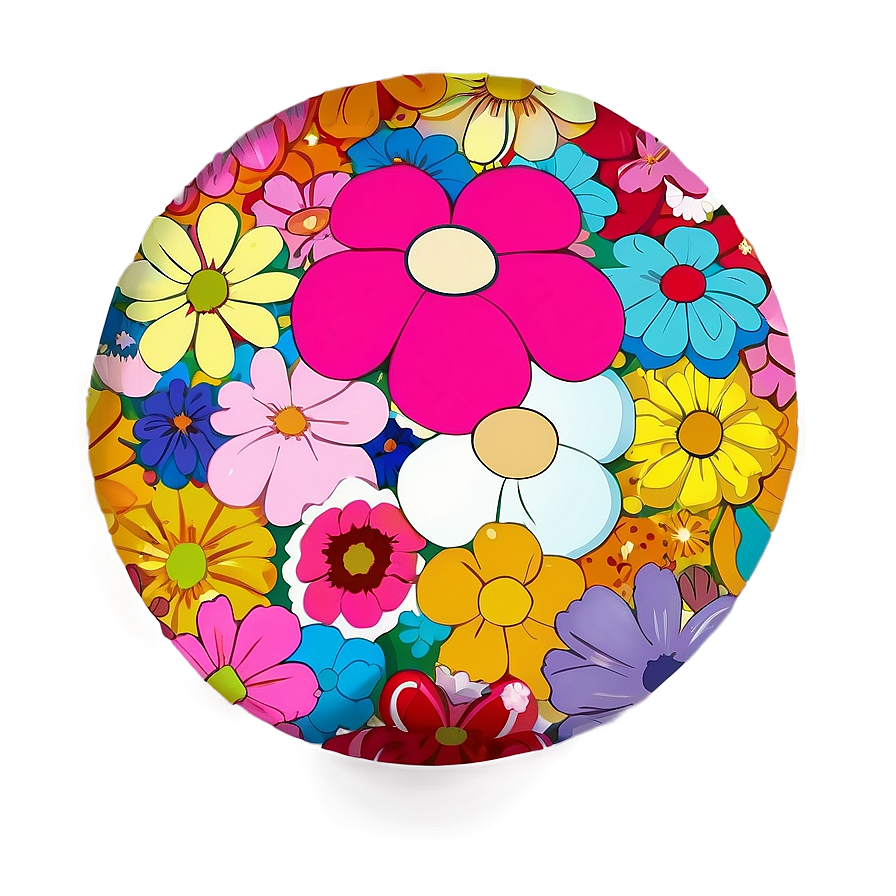 Murakami Flower Clipart Png 56