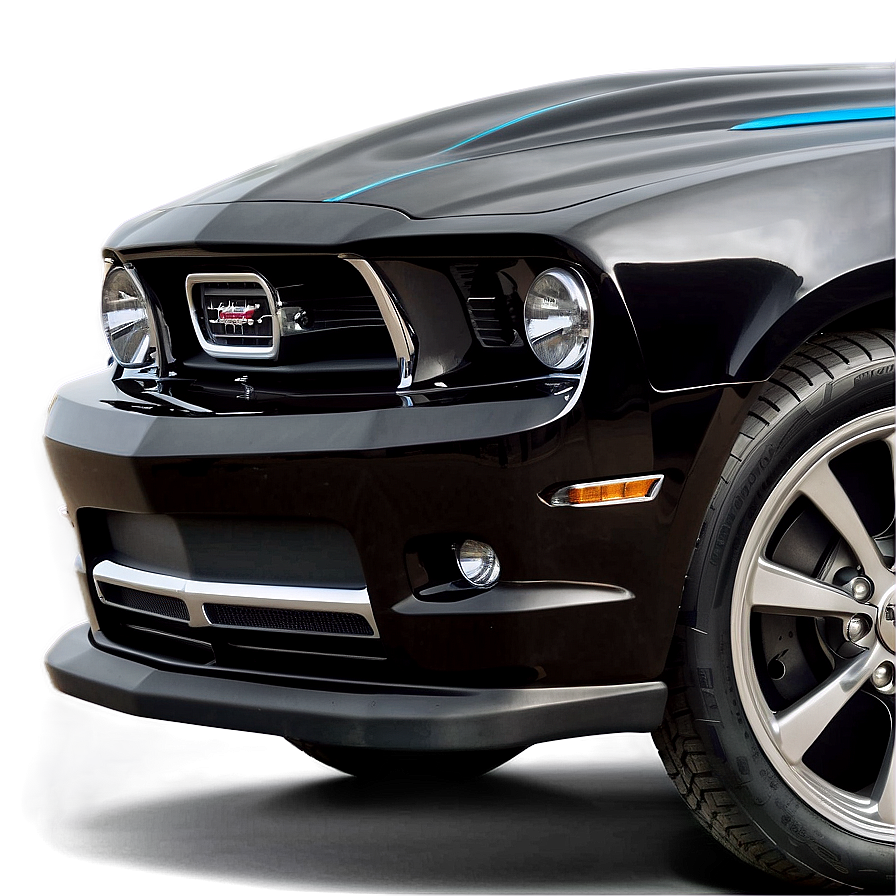 Muscle Black Car Png 06262024