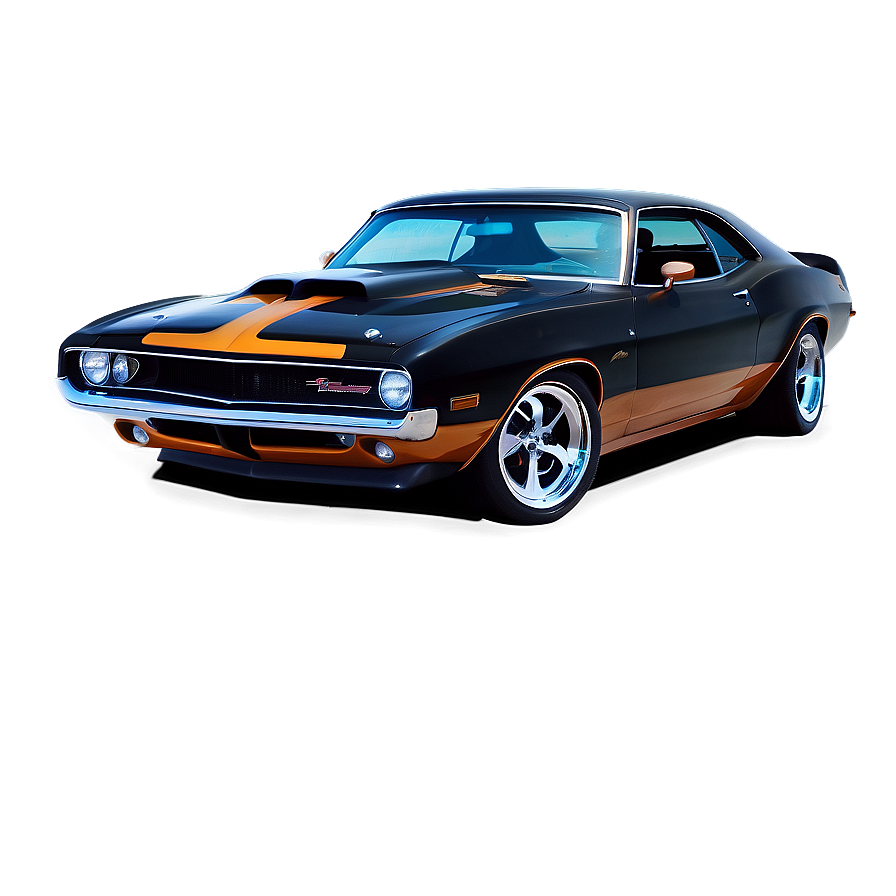 Muscle Hot Rod Artwork Png Khk69