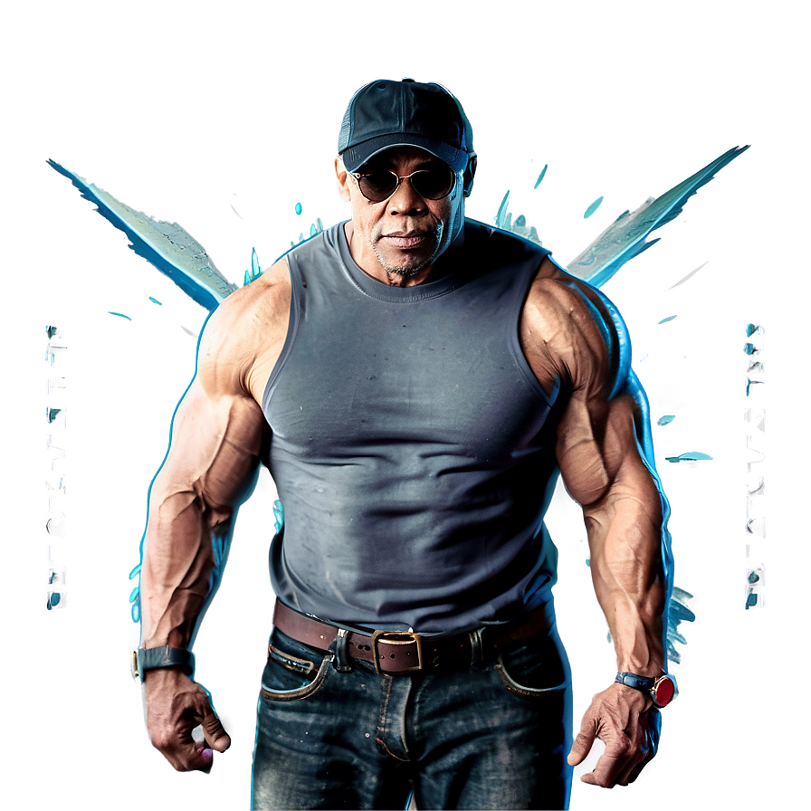 Muscle Man Art Png 06252024