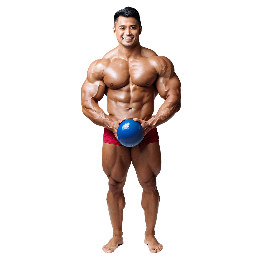 Muscle Man Bodybuilder Png 06252024