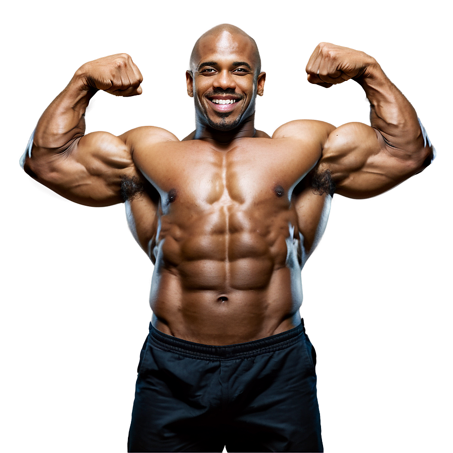 Muscle Man Bodybuilder Png 06252024