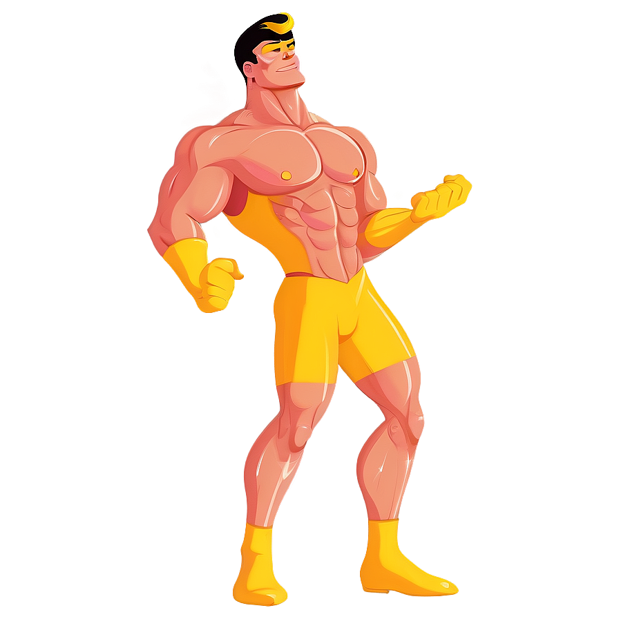 Muscle Man Vector Png Ues82