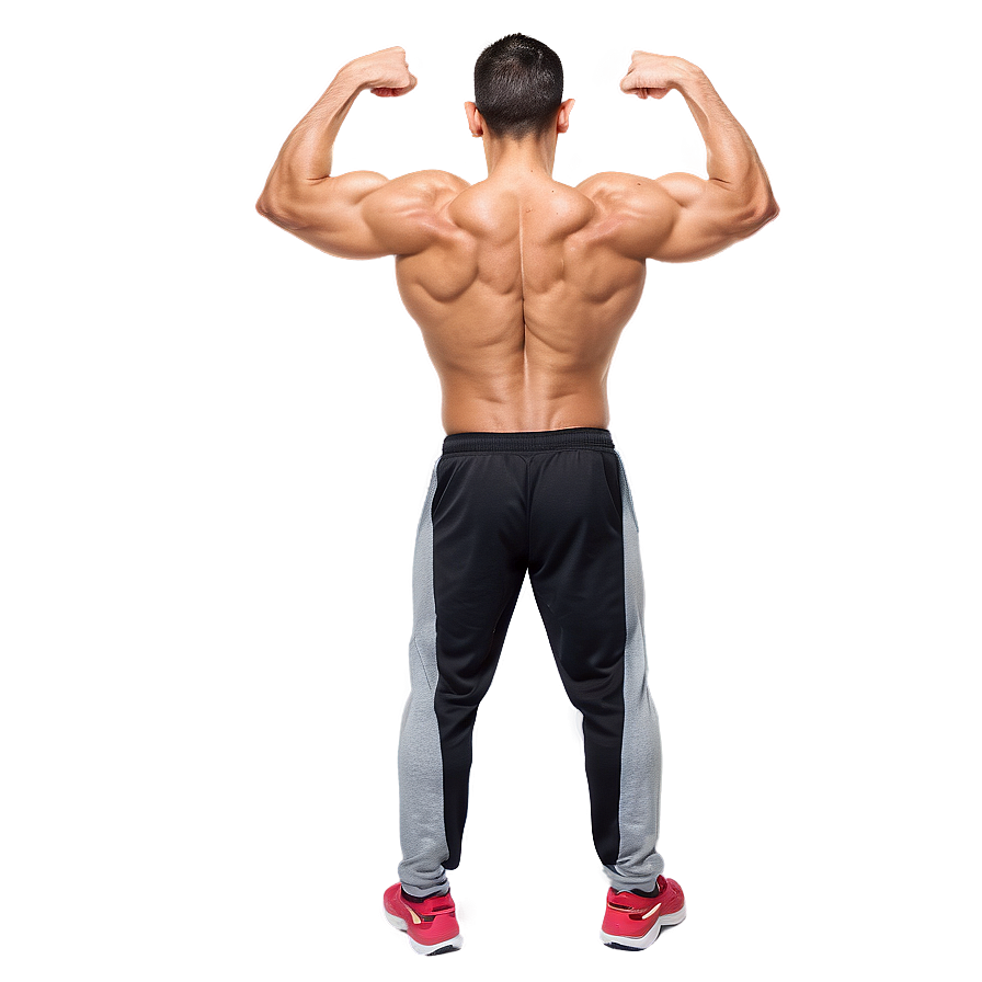 Muscle Man Workout Png Gsj95