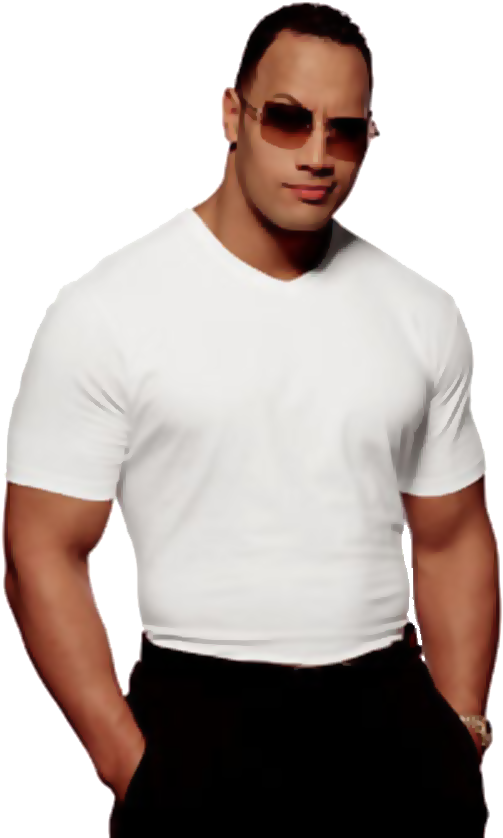 Muscular Manin White Shirt