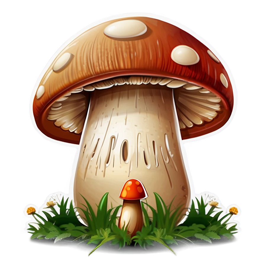 Mushroom Cartoon Character Png 74