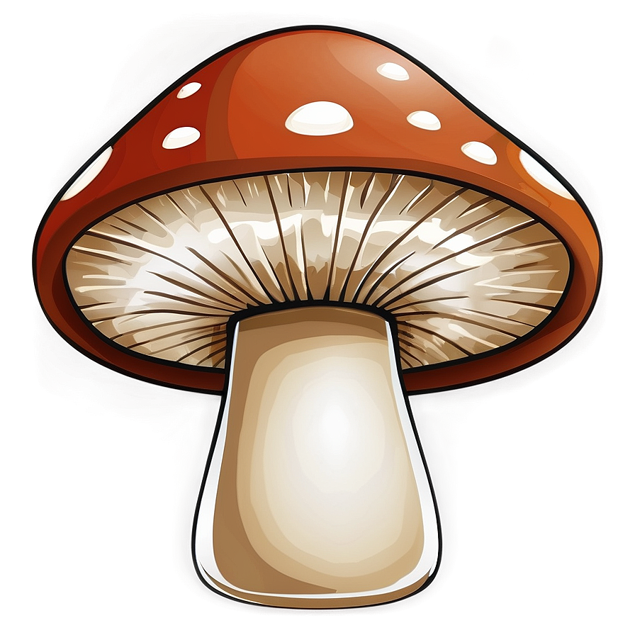 Mushroom Cartoon D