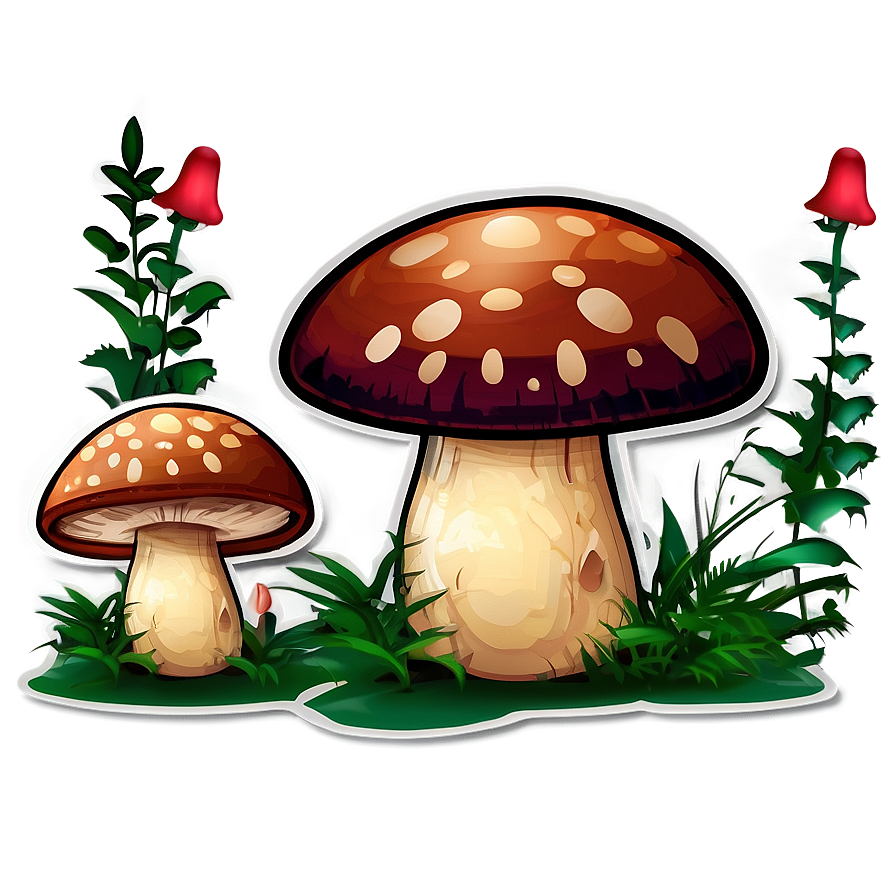 Mushroom Cartoon Png Fxk16