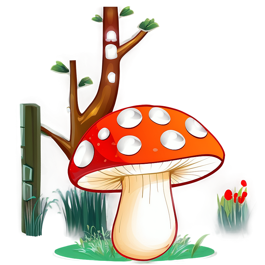Mushroom Character Png 70