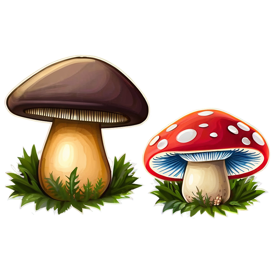 Mushroom Collection Png 17