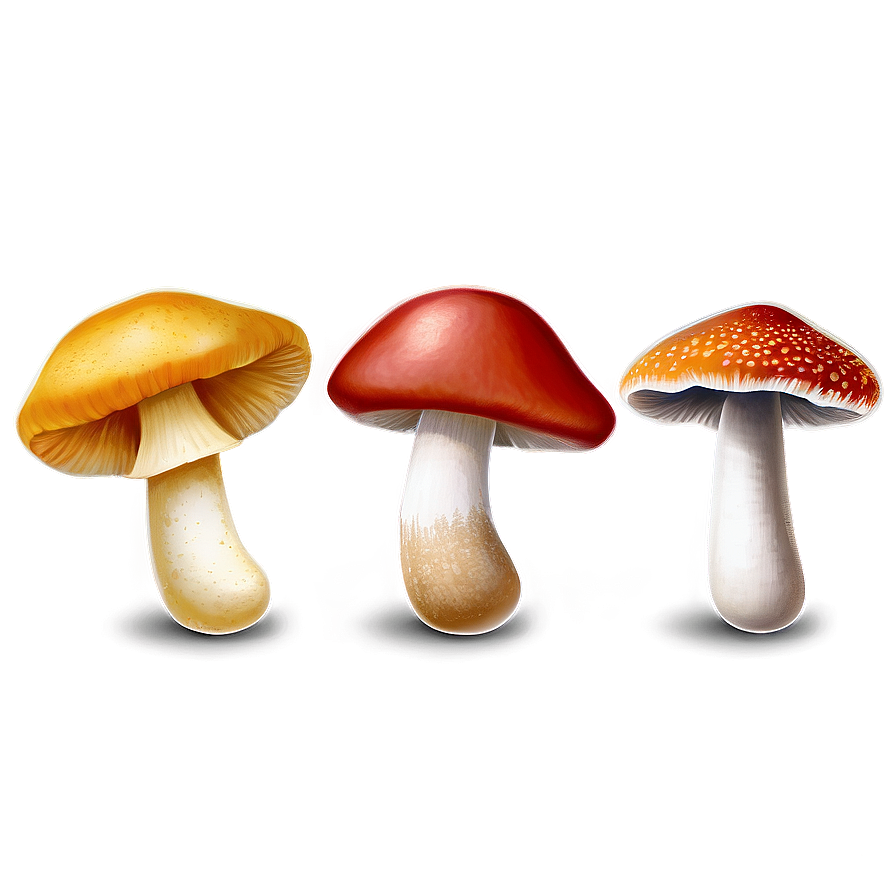 Mushroom Collection Png Djs48