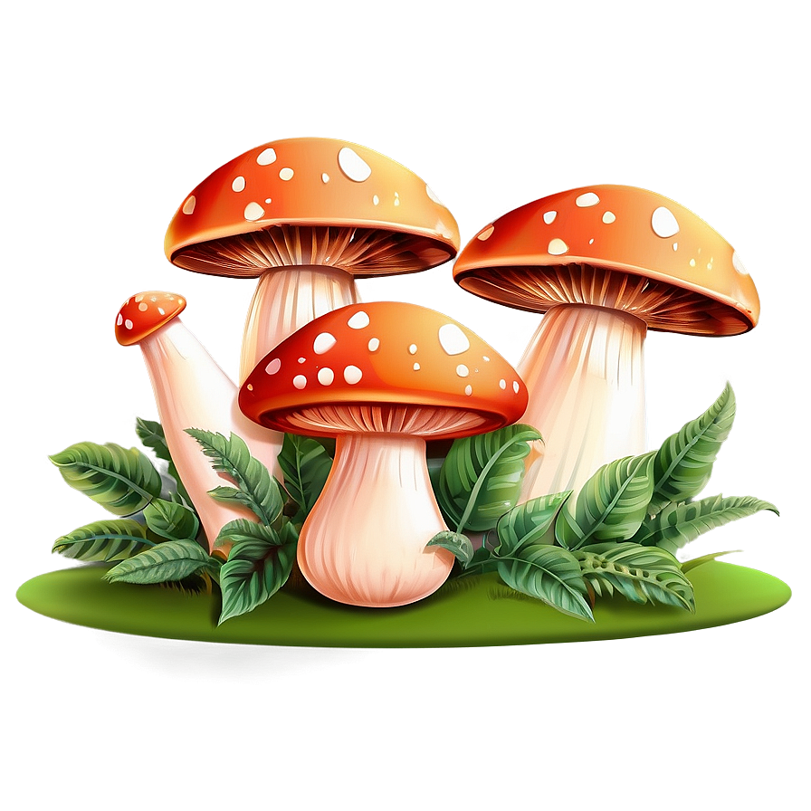 Mushroom Family Cartoon Png 98