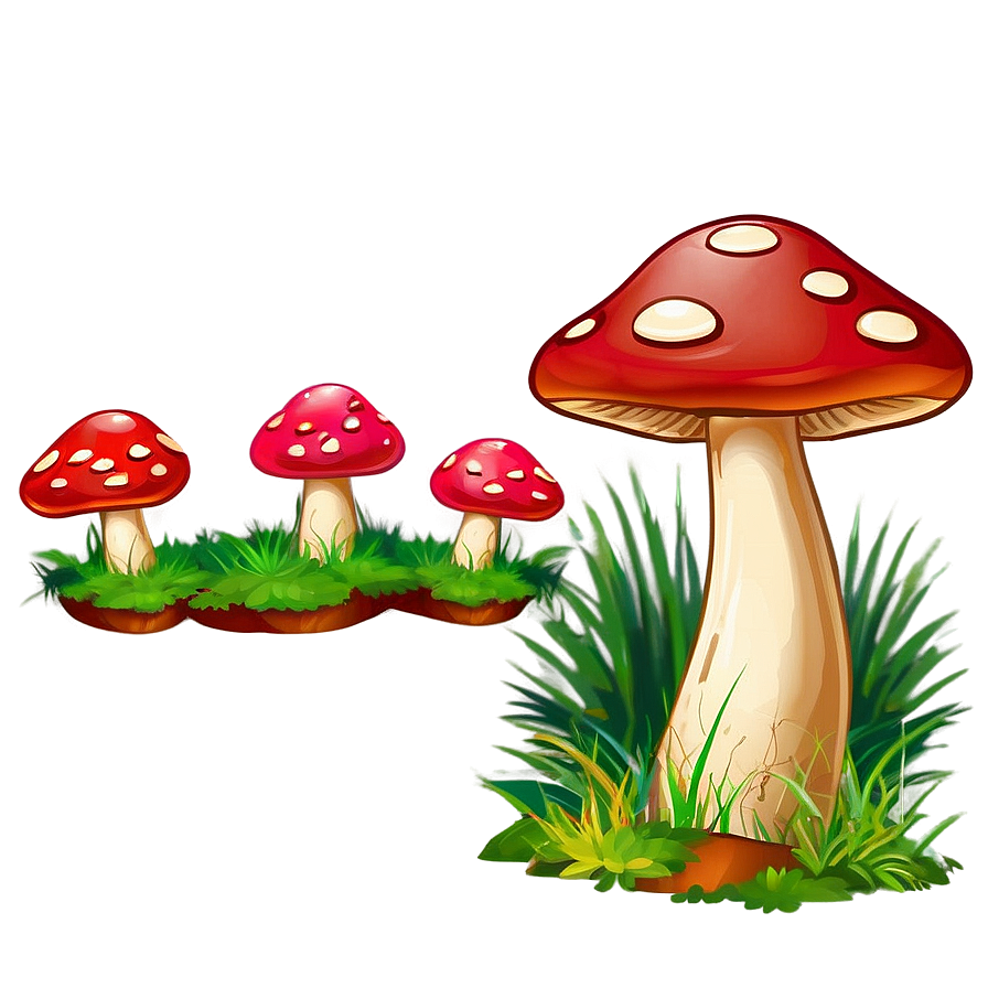 Mushroom Landscape Png 66