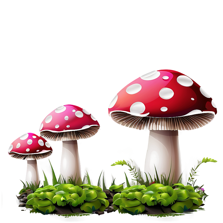 Mushroom Landscape Png Bta13