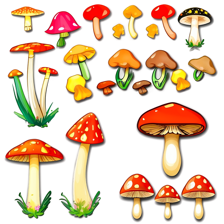 Mushroom Png Bundle 79