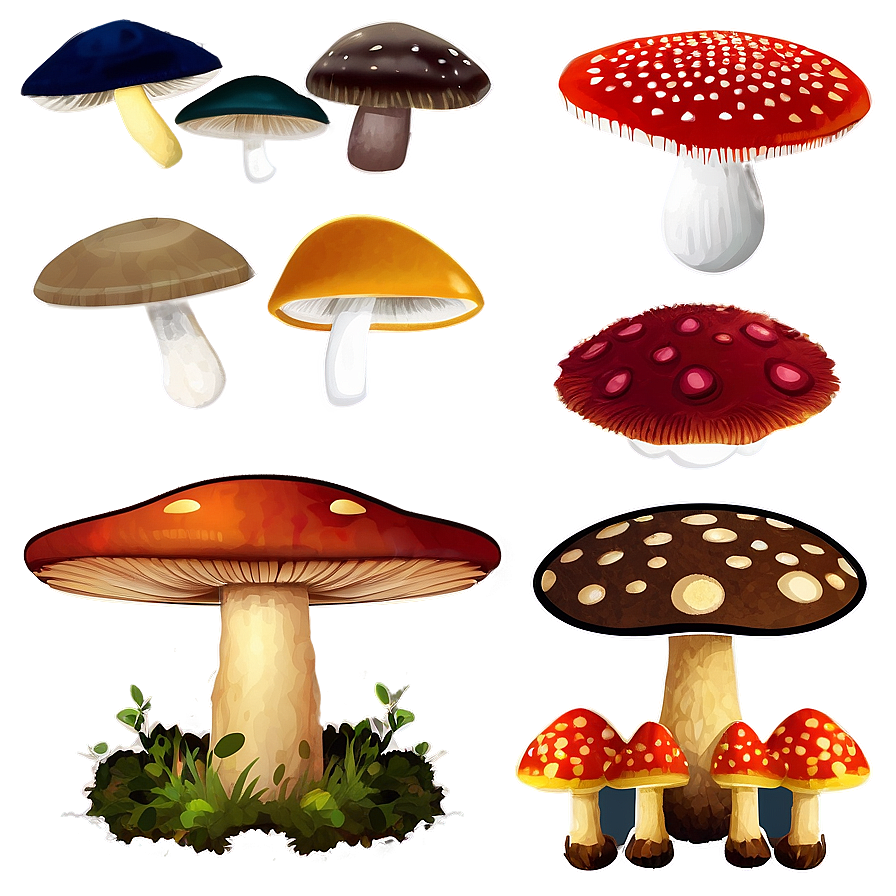 Mushroom Png Pack Bew99