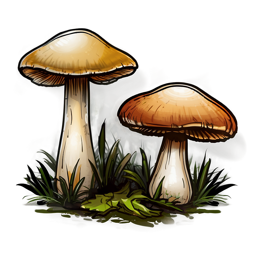 Mushroom Png Sketch 5