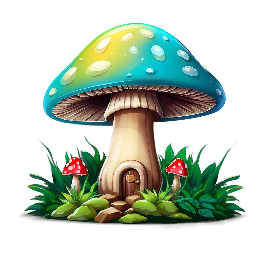 Mushroom World Cartoon Png 06272024