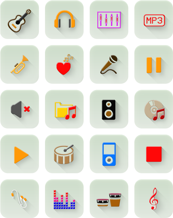 Music_ App_ Icons_ Collection