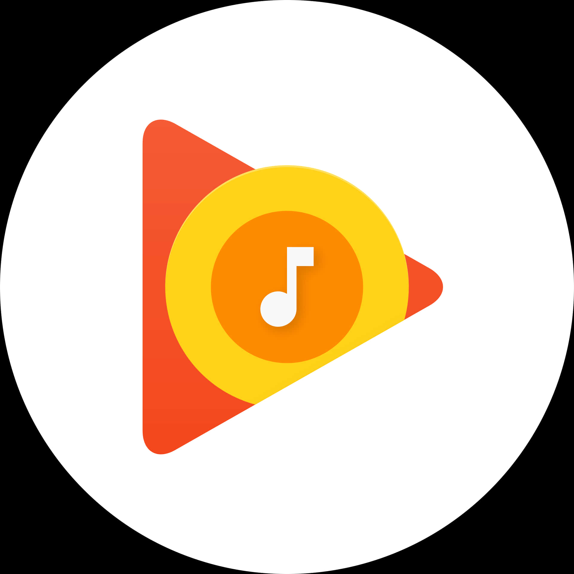 Music Play Button Icon