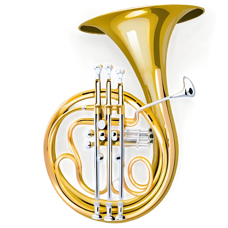 Musical French Horns Png 05242024