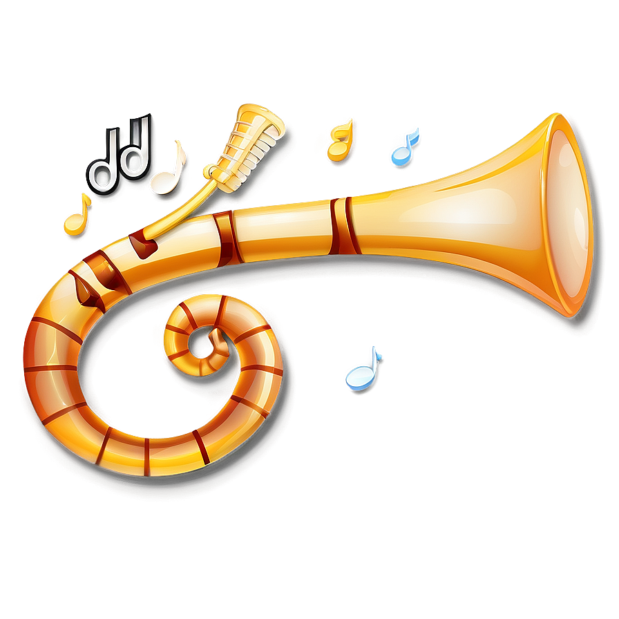 Musical Horn Icon Png 06132024