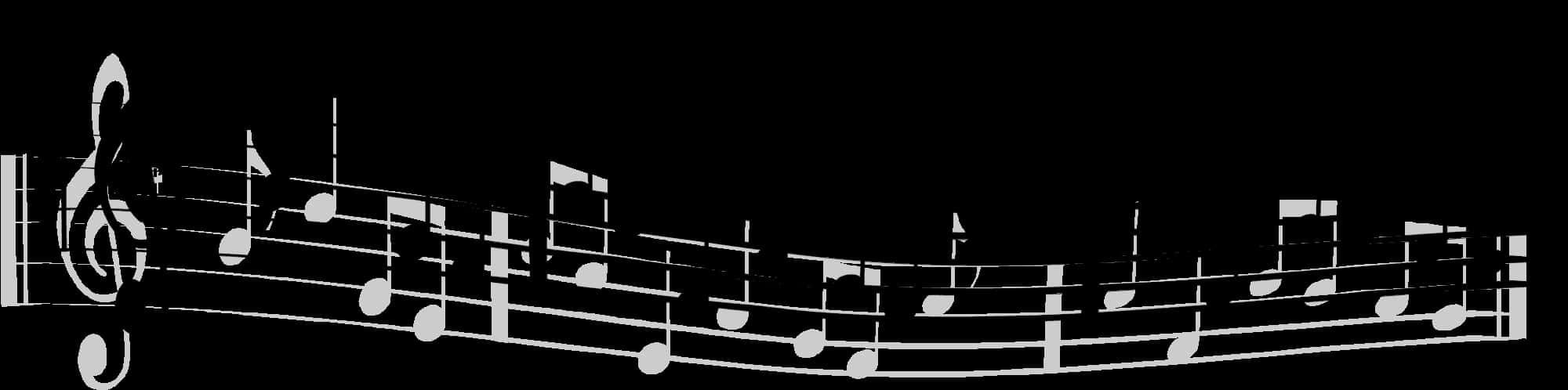 Musical Noteson Staves