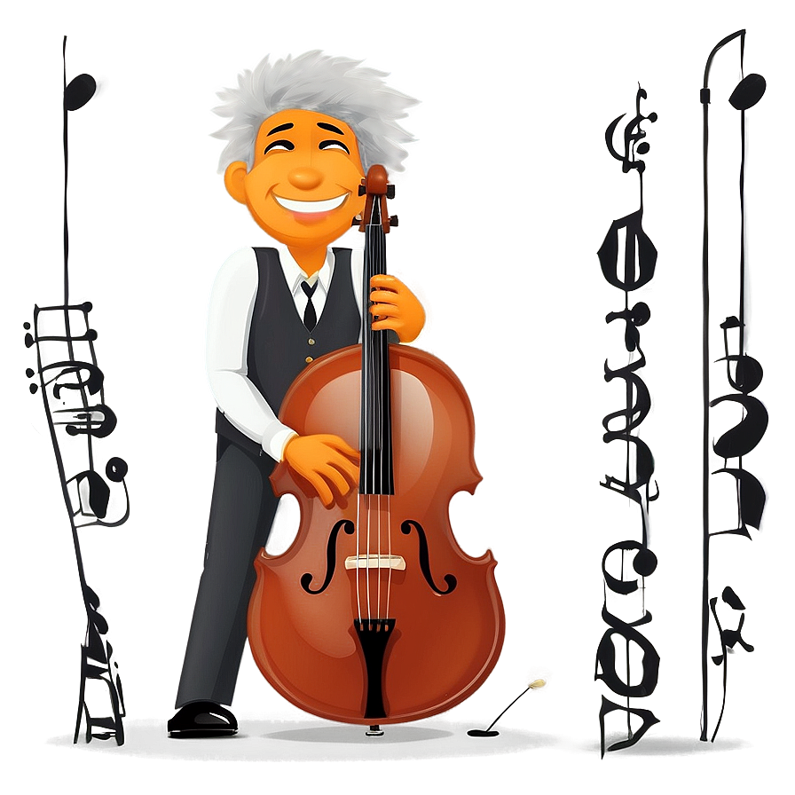 Musician And Band Cartoon Character Png Bxg