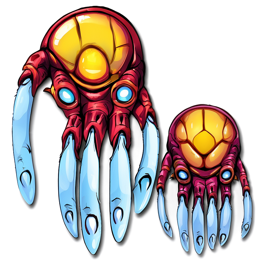 Mutant Claws Illustration Png 06212024