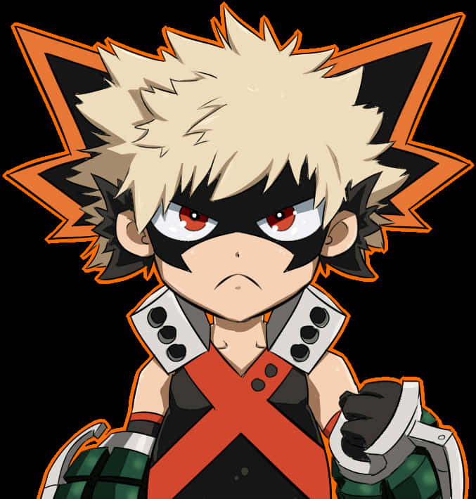 My Hero Academia Katsuki Bakugo Portrait