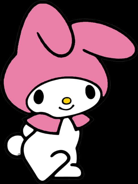 My Melody Cartoon Character