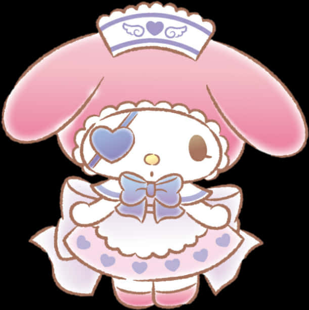 My Melody Cute Character Illustration