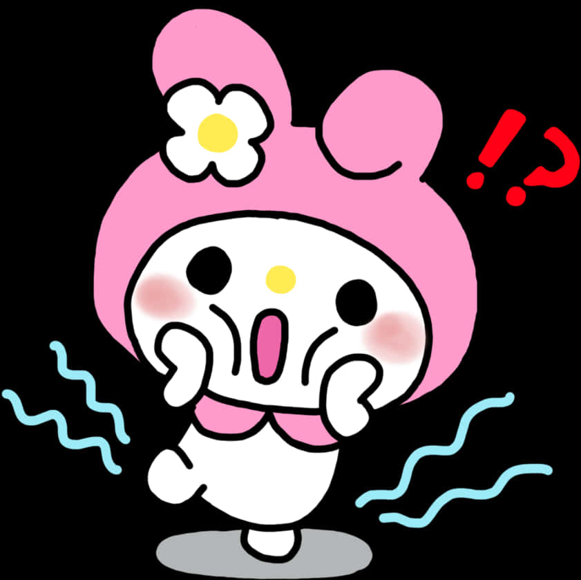 My Melody Surprised Expression