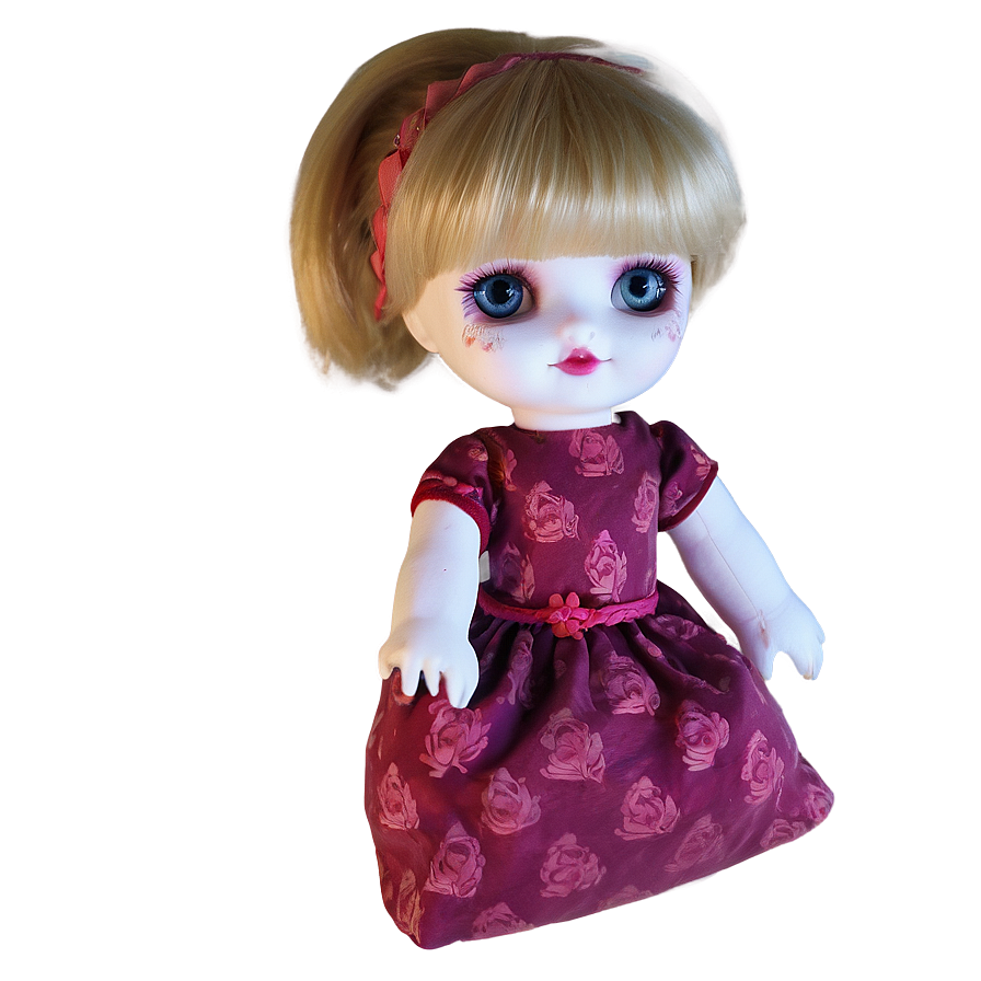 Mysterious Doll In Shadows Png Euy