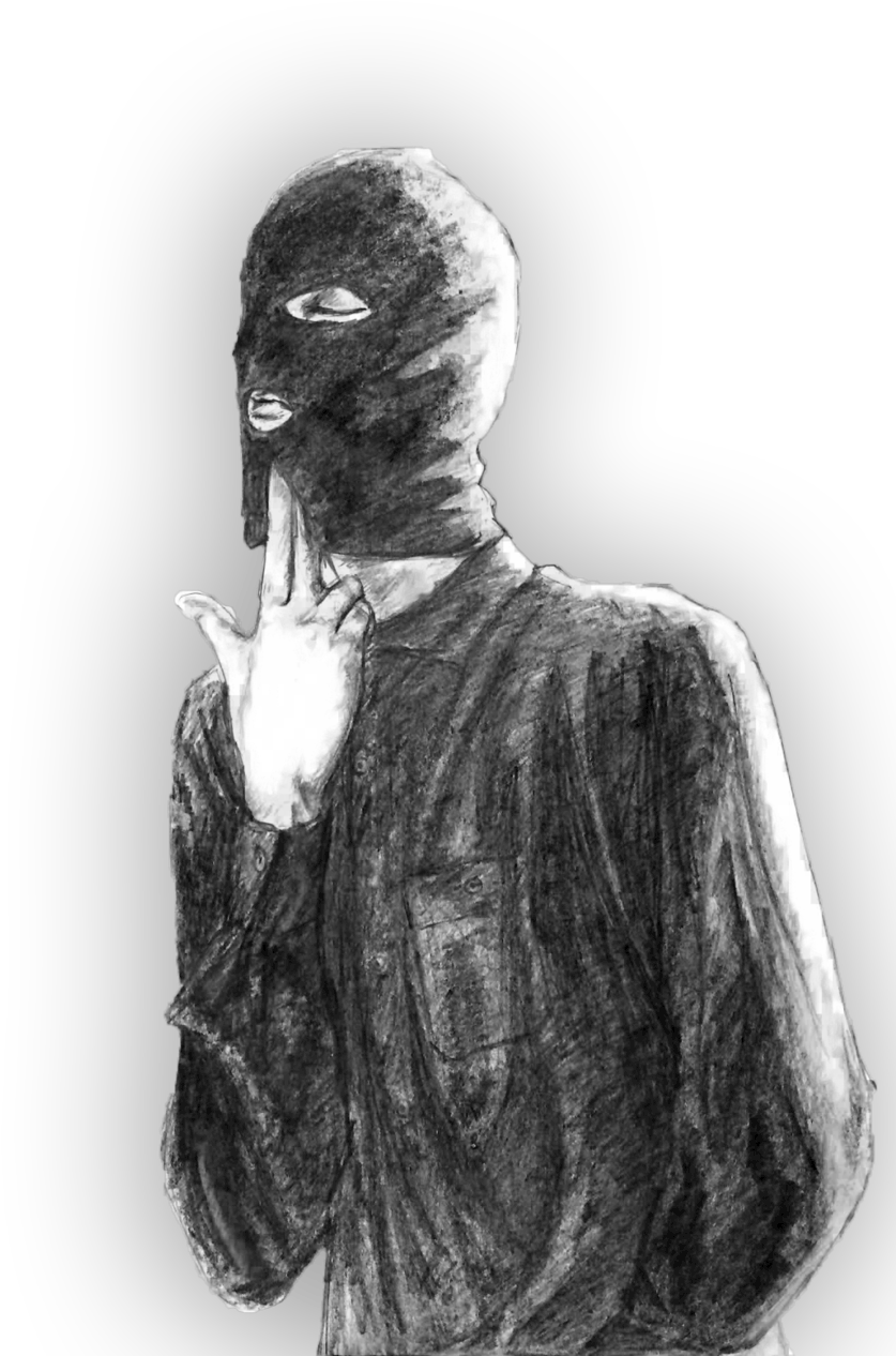 Mysterious_ Figure_ Silence_ Gesture