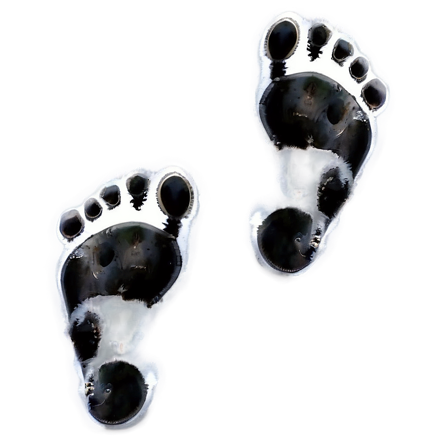 Mysterious Footprints Png Ylg